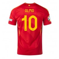 Spanien Dani Olmo #10 Fußballbekleidung Heimtrikot EM 2024 Kurzarm